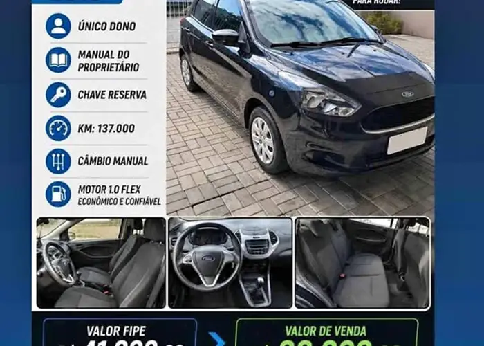 Ford Ka 2018 1.0