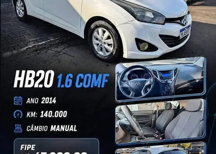Hyundai Hb20 2014 1.6 - Completo (abaixofipe)