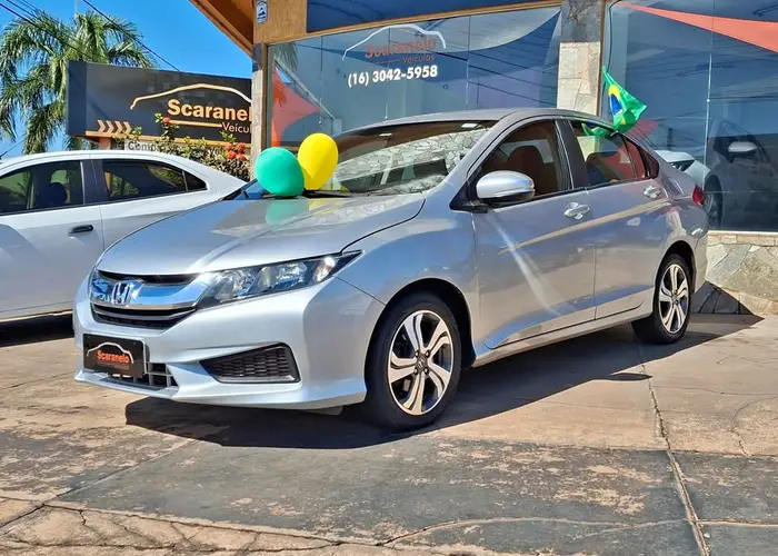 Honda City 2015 Lx 1.5 Flex Cambio