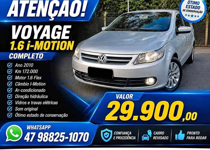 Volkswagen Voiage 2010 Comfortiline Imotion 1.6