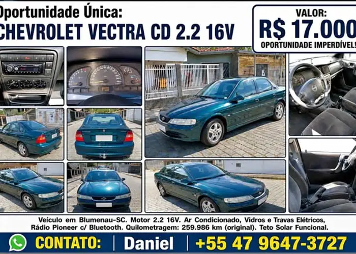 Chevrolet Vectra 2001 2.2