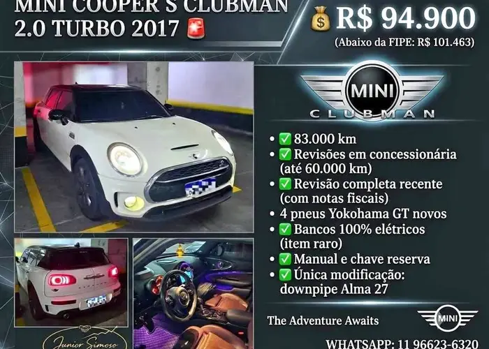 Mini Clubman 2017 2.0