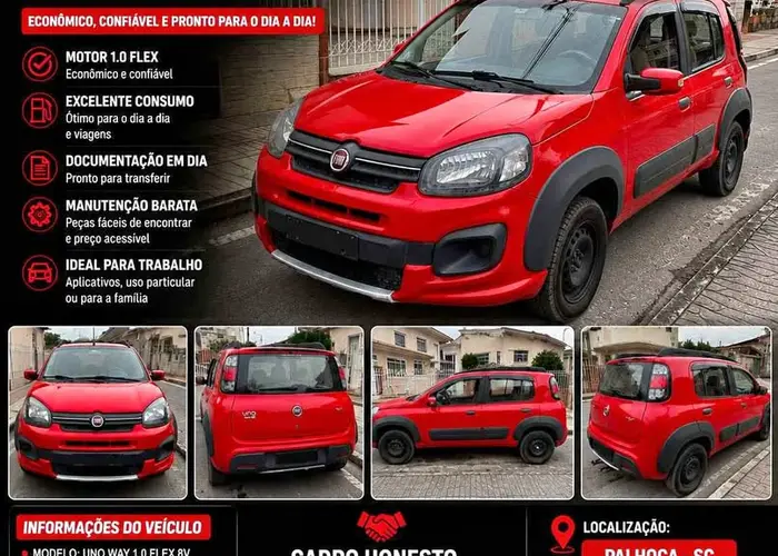 Fiat Uno 2018 1.0