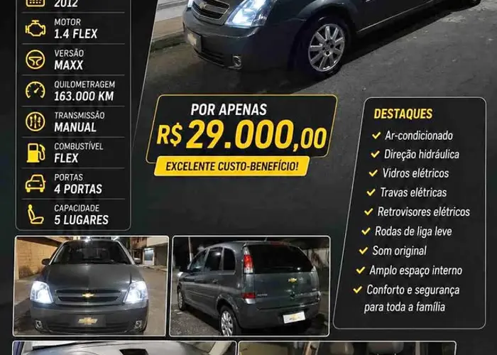 Chevrolet Meriva 2012 1.4