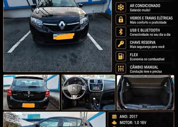 Renault Sandero 2017 1.0