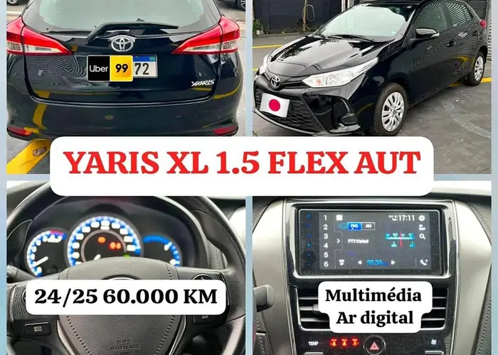 Toyota Yaris 2025 Xl 1.5 Flex Aut