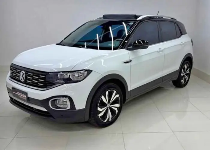 Vw T-cross Highline 250 Tsi Top De 2021 Linha Ac Trocas E 1.4